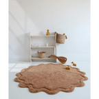 Alfombra Infantil 110 cm SWEET APRIL TOFFEE Algodón Lavable en lavadora