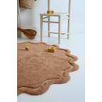 Alfombra Infantil 110 cm SWEET APRIL TOFFEE Algodón Lavable en lavadora