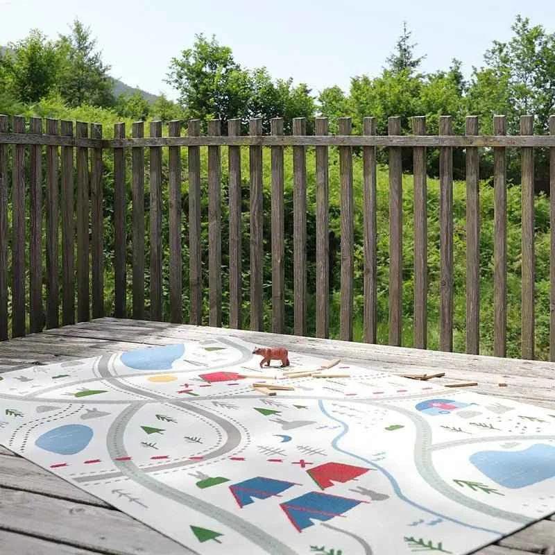 Alfombra Infantil 120x180 LITTLE CAMPER
