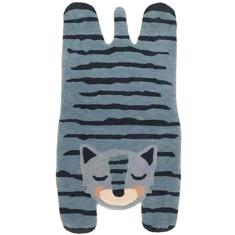 Alfombra Infantil 125 cm BLUE TIGER