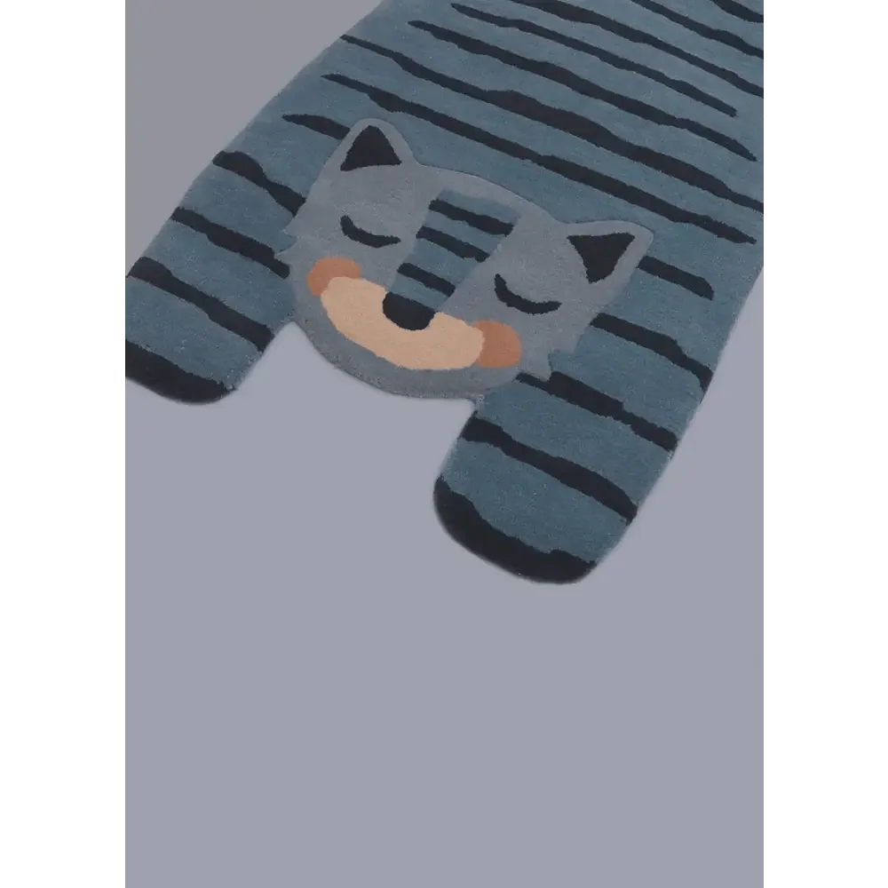 Alfombra Infantil 125 cm BLUE TIGER