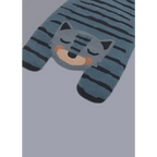 Alfombra Infantil 125 cm BLUE TIGER