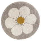 Alfombra Infantil BOHEMIAN DAISY ROND BEIGE