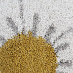 Alfombra Infantil BOHEMIAN DAISY ROND BEIGE