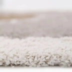 Alfombra Infantil BOHEMIAN DAISY ROND TAUPE