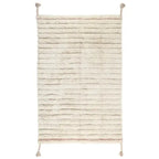 Alfombra Infantil DALIA NUDE Algodón Lavable en lavadora