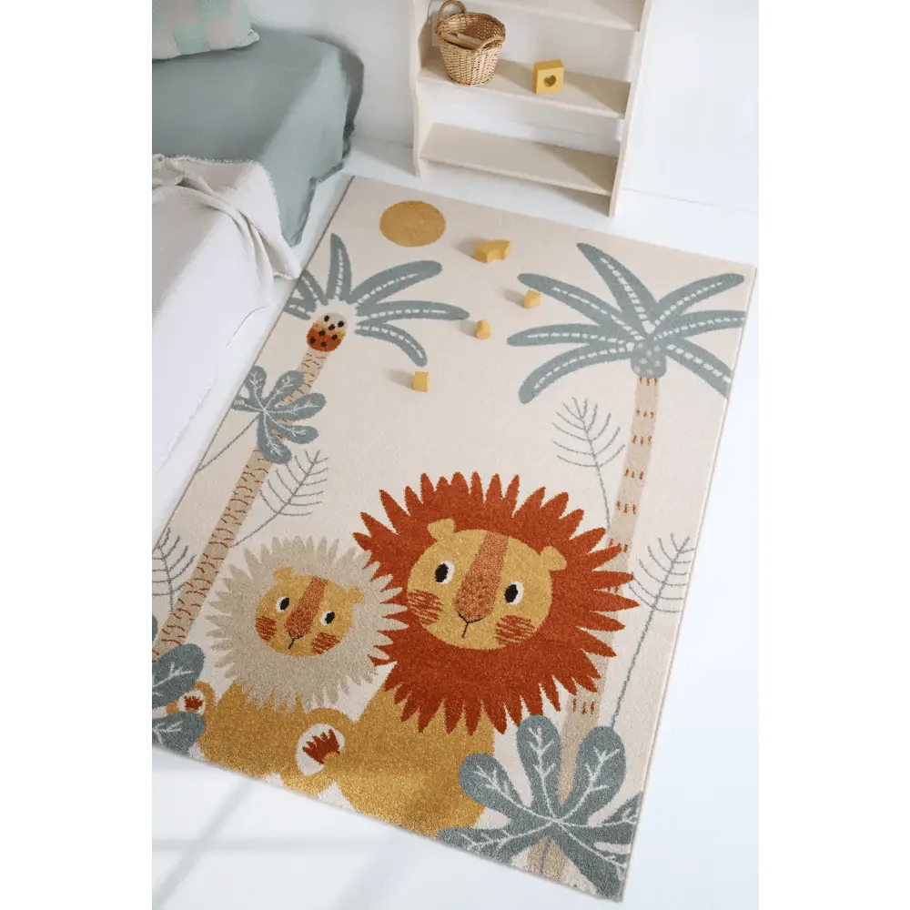 Alfombra infantil León MAMALOVE 120x170