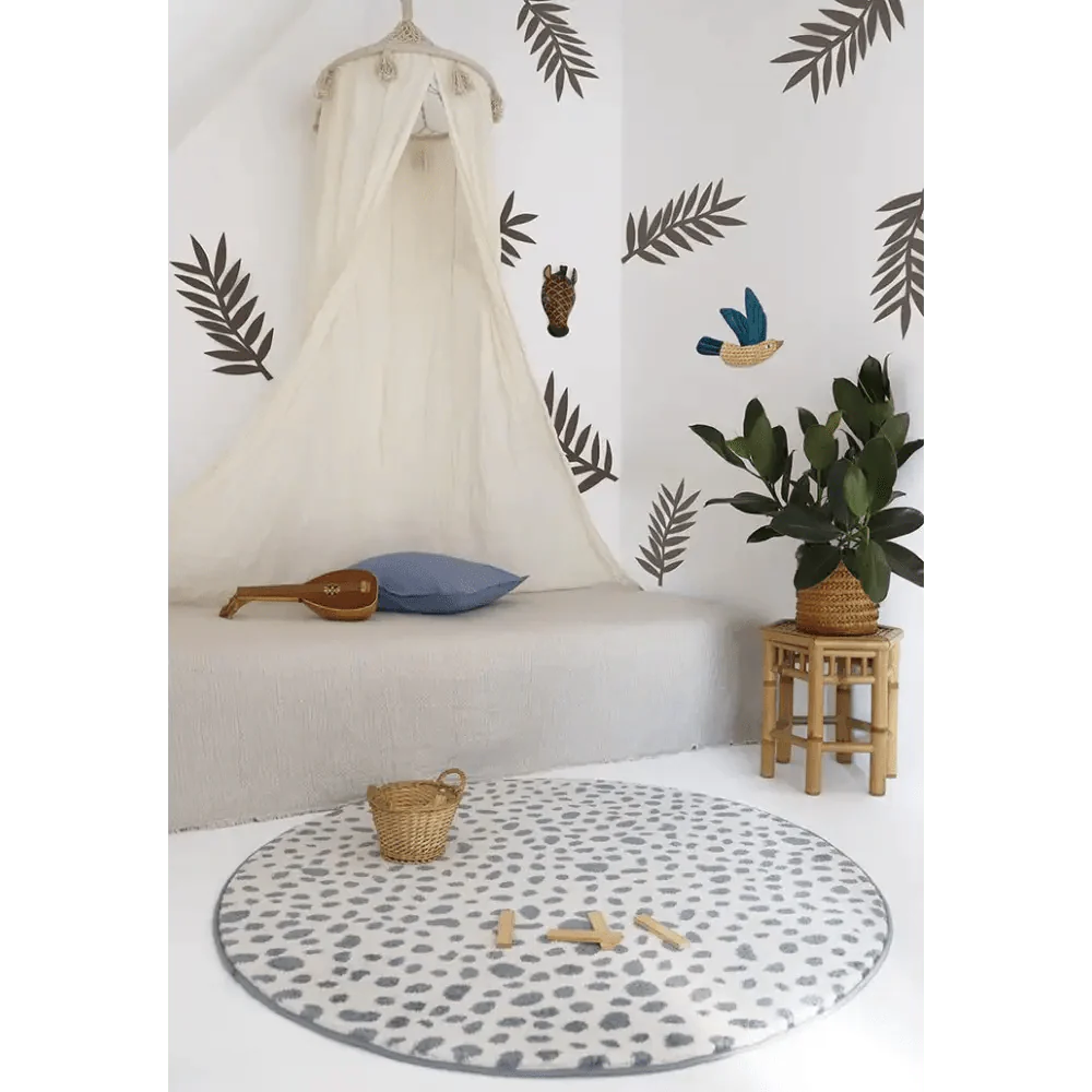 Alfombra Infantil MALDÄ SILVER BLUE 120cm