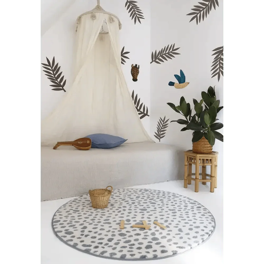 Alfombra Infantil MALDÄ SILVER BLUE 120cm