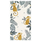 Alfombra Infantil MONKEY PARADISE MIEL 80x150
