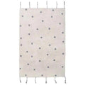 Alfombra Infantil NÜMI GRIS con lunares 100x150