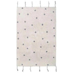 Alfombra Infantil NÜMI GRIS con lunares 100x150