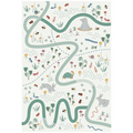 Alfombra Infantil PLAYRUG GARDEN LIFE 123x80