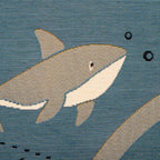 Alfombra Infantil PLAYRUG LITTLE DEEP BLUE 123x80