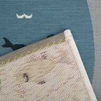 PLAYRUG LITTLE DEEP BLUE Alfombra Infantil 123x80