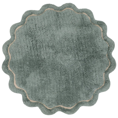 Alfombra lavable Infantil 110 cm SWEET APRIL AQUA