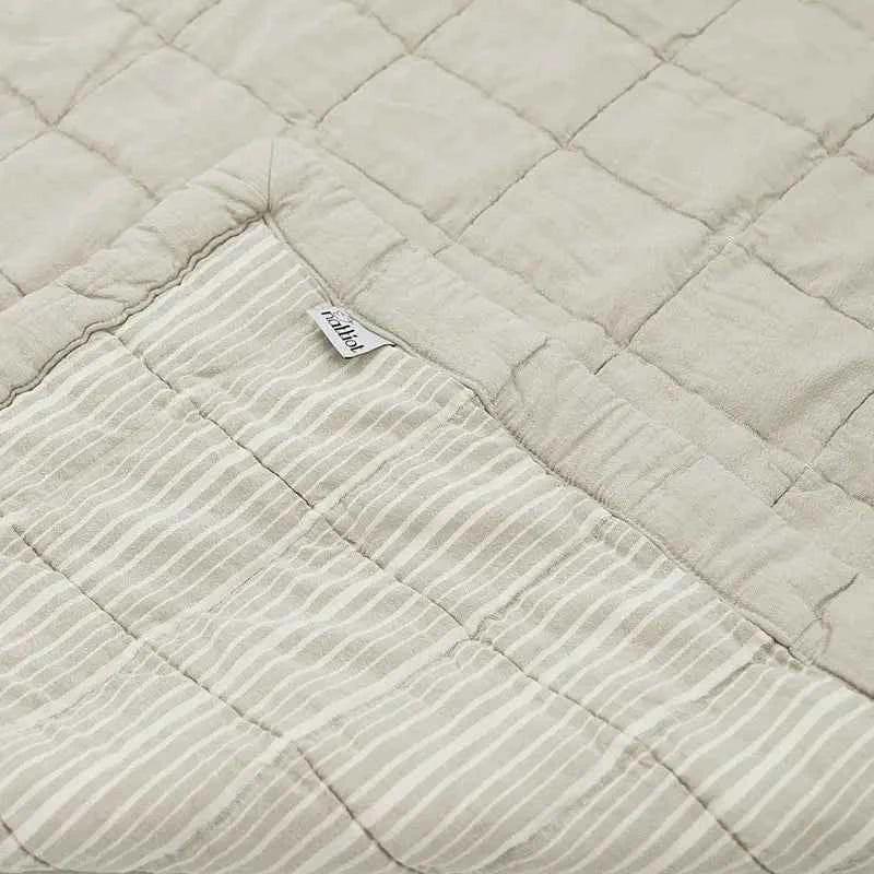 Alfombra de Descanso para bebé reversible ANNA SABLE LAVE 100 x 87 cm