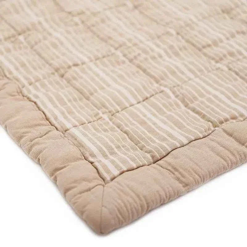 Alfombra de Descanso para bebé reversible Anna Terracotta 100 x 87 cm