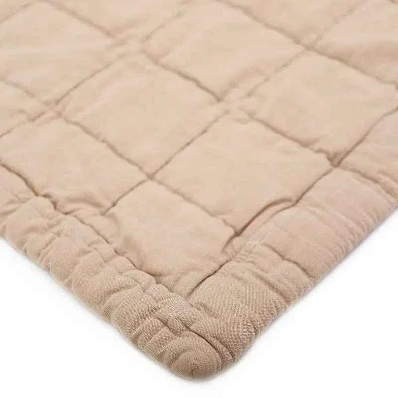 Alfombra de Descanso para bebé reversible Anna Terracotta 100 x 87 cm
