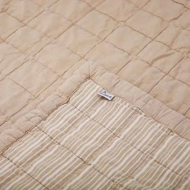 Alfombra de Descanso para bebé reversible Anna Terracotta 100 x 87 cm