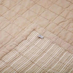 Alfombra de Descanso para bebé reversible Anna Terracotta 100 x 87 cm