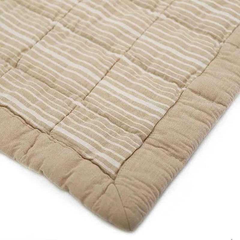 Alfombra de Descanso para bebé reversible CARAMEL LAVE 100 x 87 cm