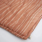 Alfombra bebe de juegos infantil algodón estampada bohème NEPO TERRACOTTA 100x100