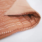 Alfombra bebe de juegos infantil algodón estampada bohème NEPO TERRACOTTA 100x100