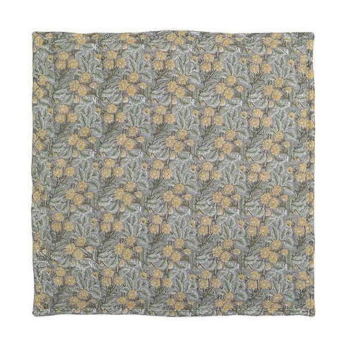 Alfombra bebe de juegos infantil algodón estampada fleurs FIDELIA 100x100