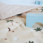 Alfombra de descanso impresa con palmeras JAIPURY 100x100