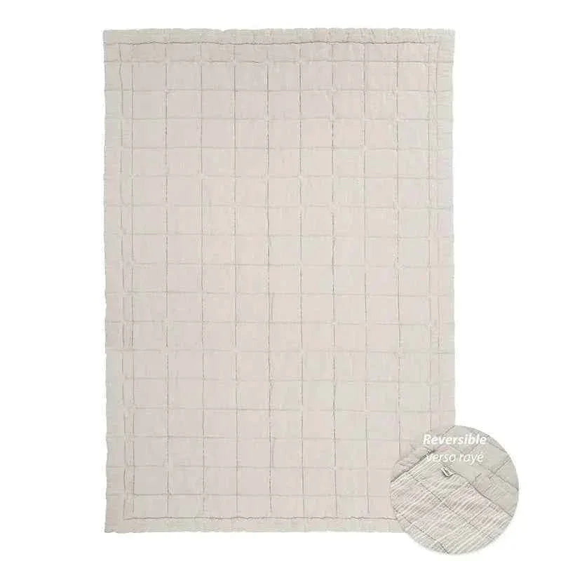 Alfombra de Descanso para bebé reversible ANNA SABLE LAVE 100 x 140 cm