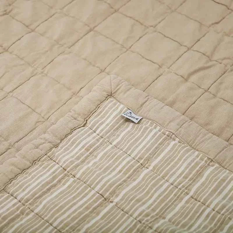 Alfombra de Descanso para bebé reversible CARAMEL LAVE 100 x 140 cm