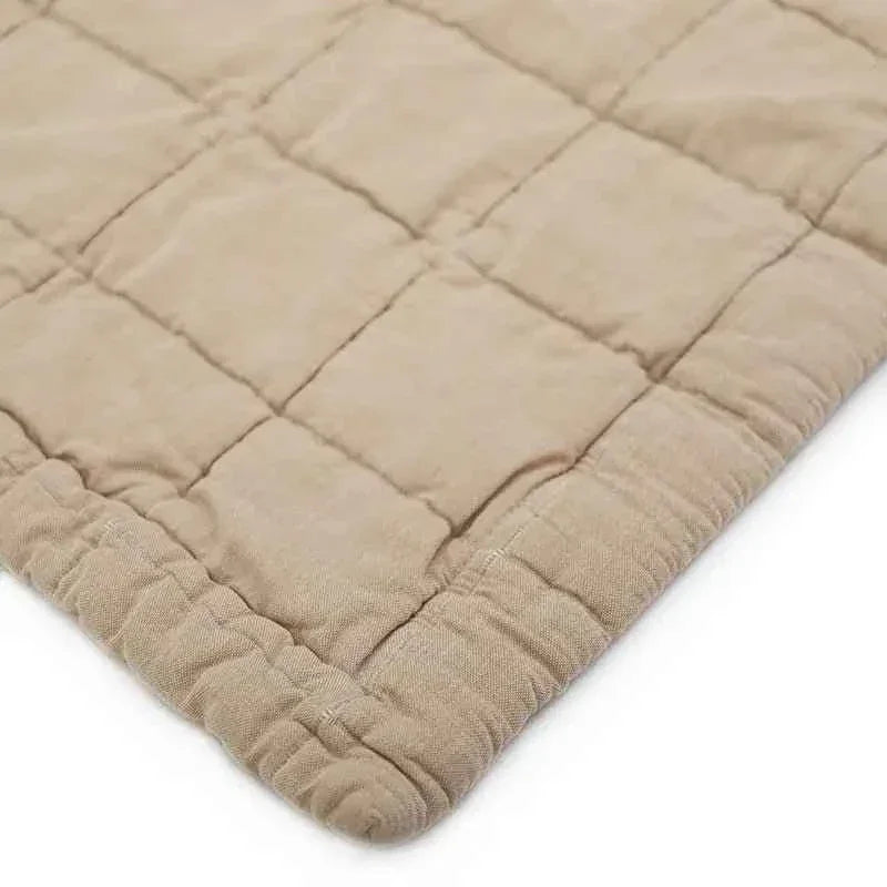 Alfombra de Descanso para bebé reversible CARAMEL LAVE 100 x 140 cm