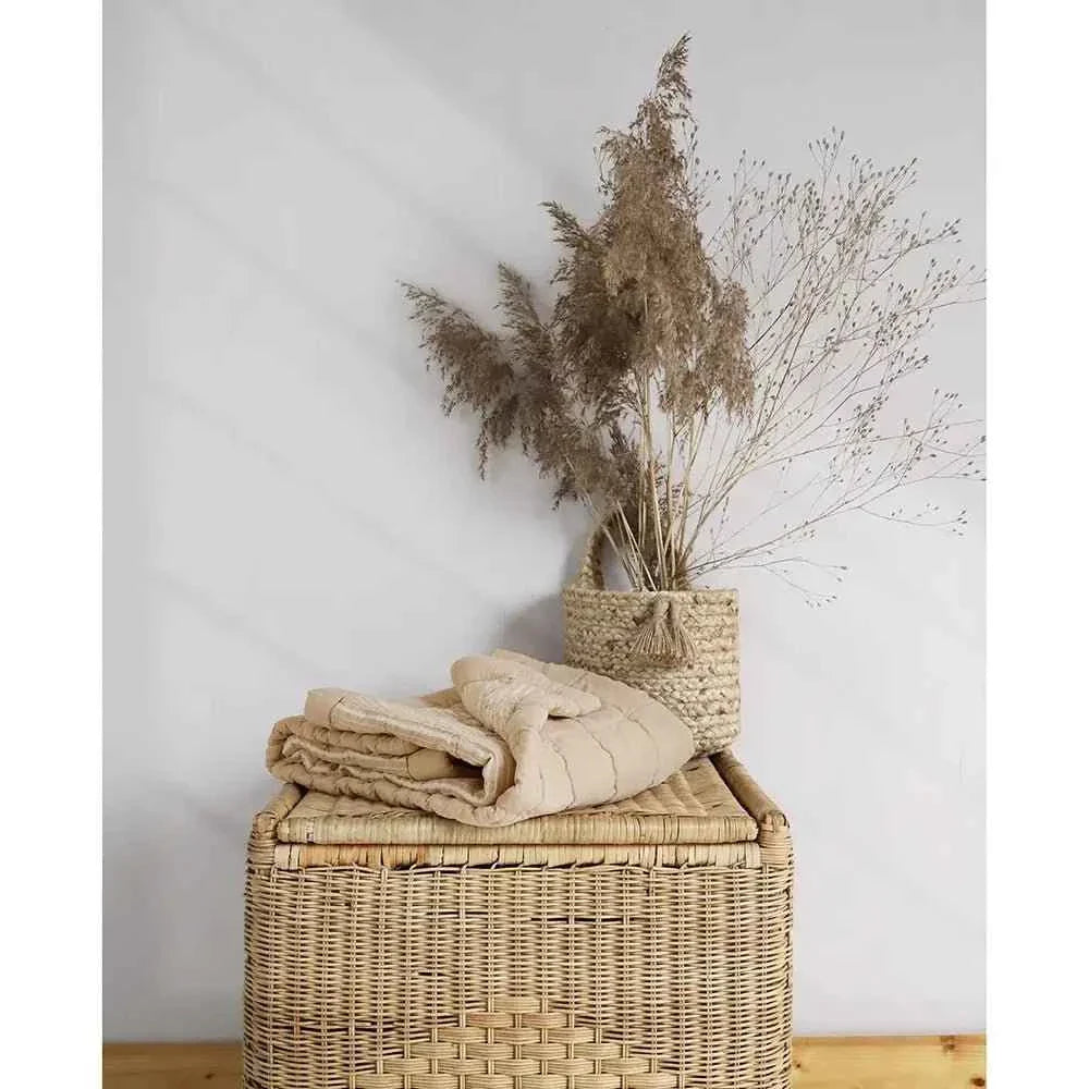 Alfombra de Descanso para bebé reversible CARAMEL LAVE 100 x 140 cm