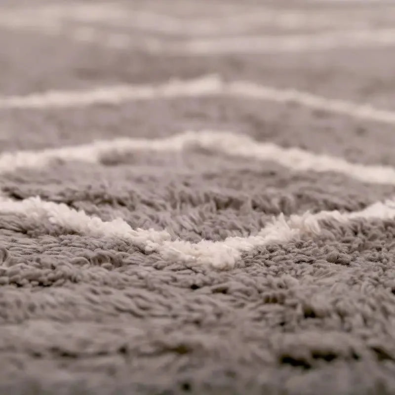 Alfombra lavable de algodón LÄSSA Stone S 100x150