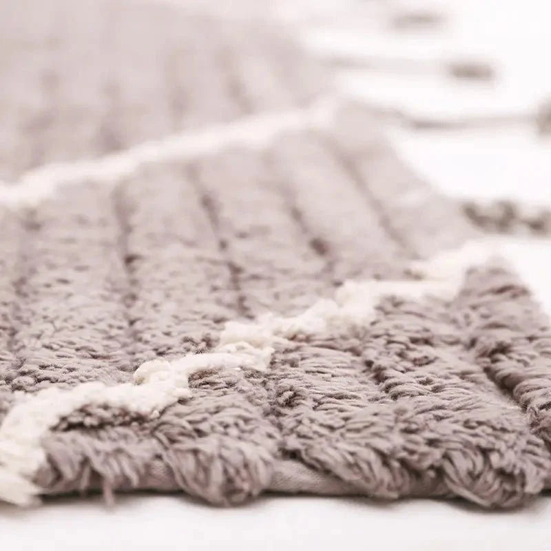 Alfombra lavable de algodón LÄSSA Stone S 100x150