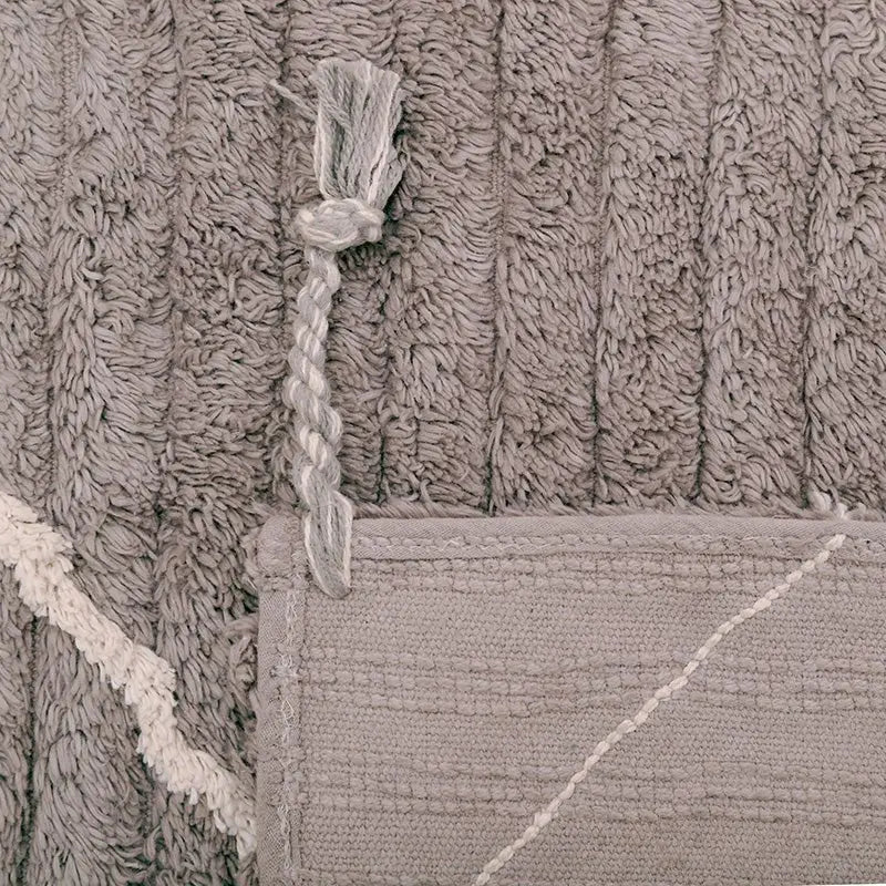 Alfombra lavable de algodón LÄSSA Stone S 100x150