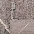 Alfombra lavable de algodón LÄSSA Stone S 100x150