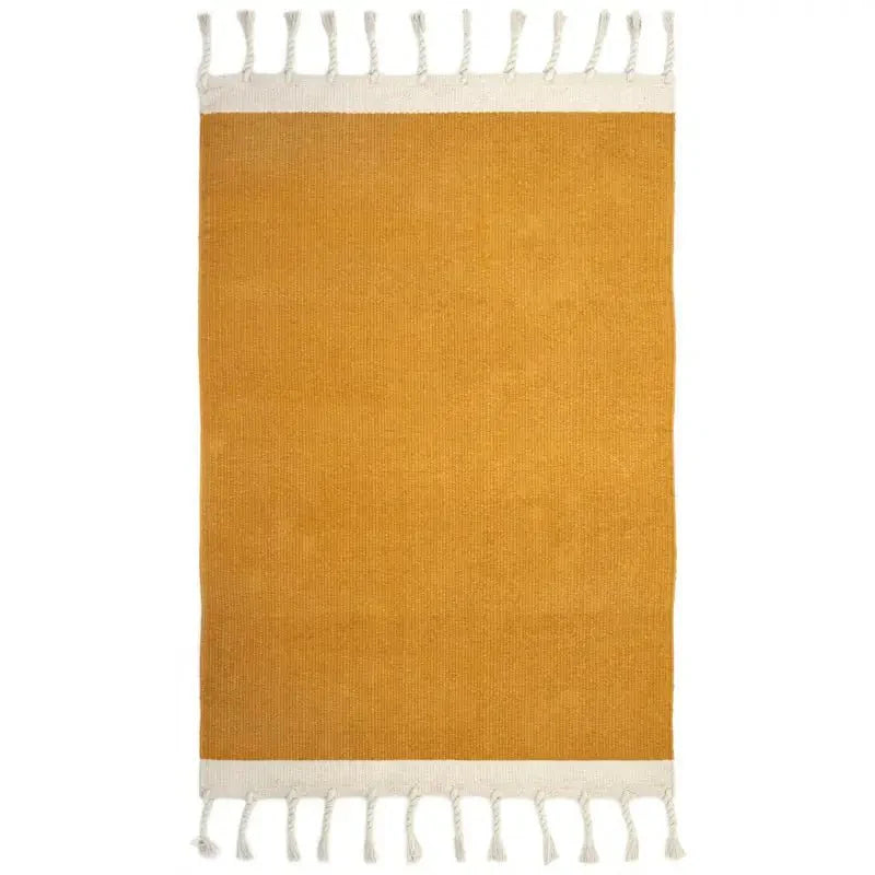 Alfombra infantil de algodón LISBOA MOUTARDE