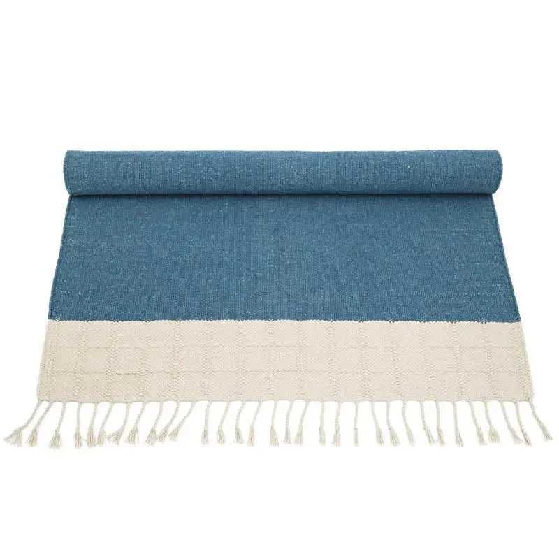 Alfombra infantil de algodón LUCIA BLEU