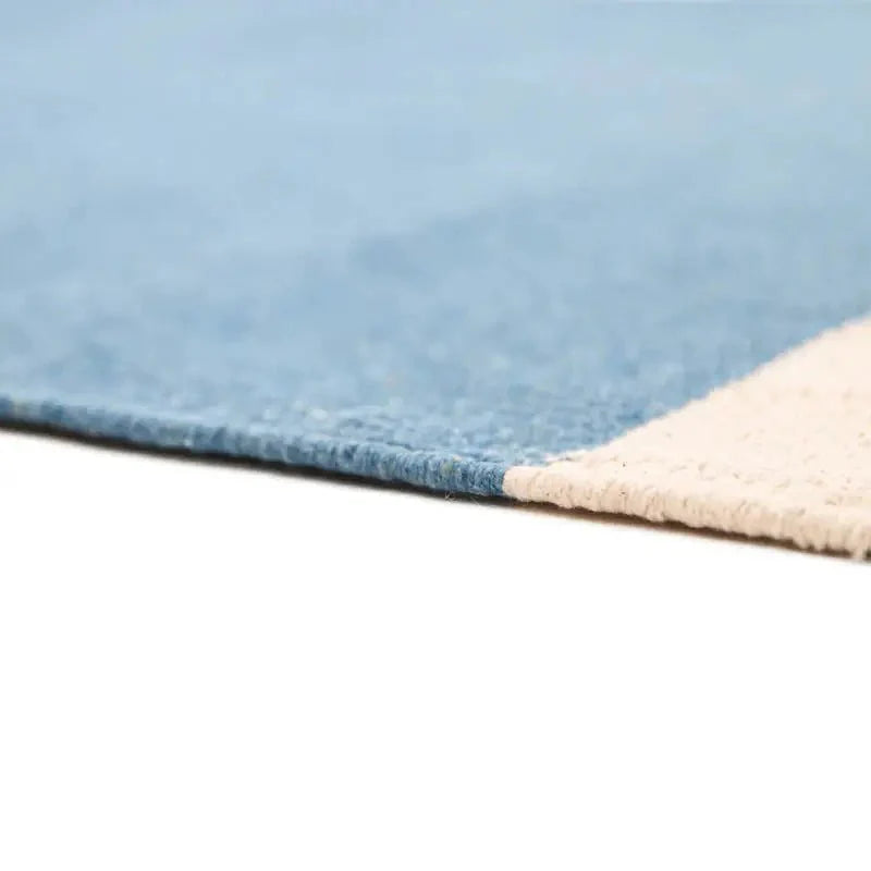 Alfombra infantil de algodón LUCIA BLEU