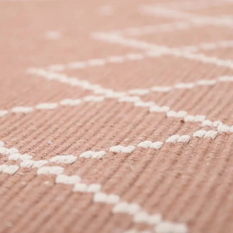 Alfombra infantil MALLORCA ROSE ARGILE