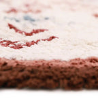 Alfombra de algodón lavable en lavadora berbère KARMEN 100x160