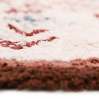 Alfombra de algodón lavable en lavadora berbère KARMEN 100x160