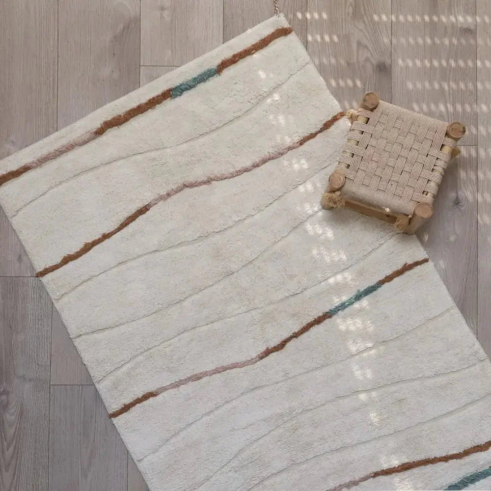 Alfombra infantil de algodón lavable SERENA L 135x190