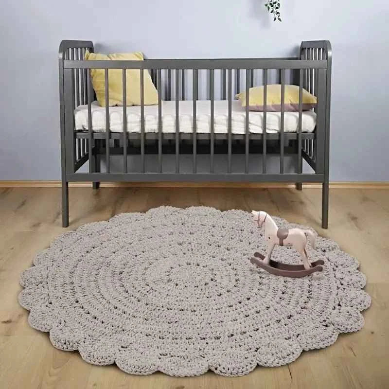 Alfombra Infantil Crochet ALMA LIN 120cm