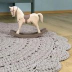 Alfombra Infantil Crochet ALMA LIN 120cm