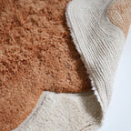 Alfombra infantil de diseño galleta Alfonsina "tostada" 100x150cm