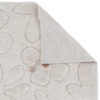 Alfombra infantil de algodón lavable con estampado de flores GENTLE FLORA Algodón Lavable en lavadora