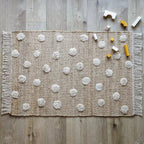 Alfombra de Jute y Algodón de puntos NOP